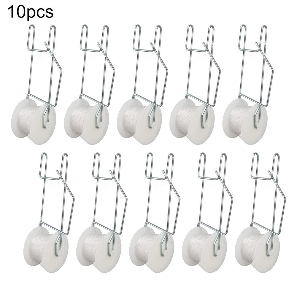 Space Efficient Tomato Roller Hook for Greenhouses