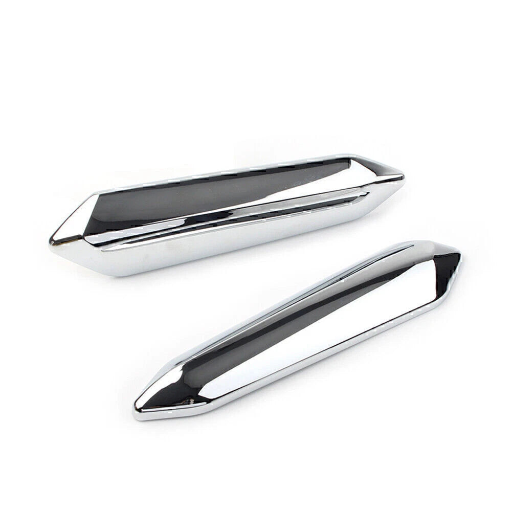 Pair Chrome Windshield Strut Covers for Honda Goldwing GL1800 (2018–2023)