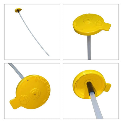 ABS Windshield Washer Reservoir Cap for Mazda 5 (2006–2013) Yellow