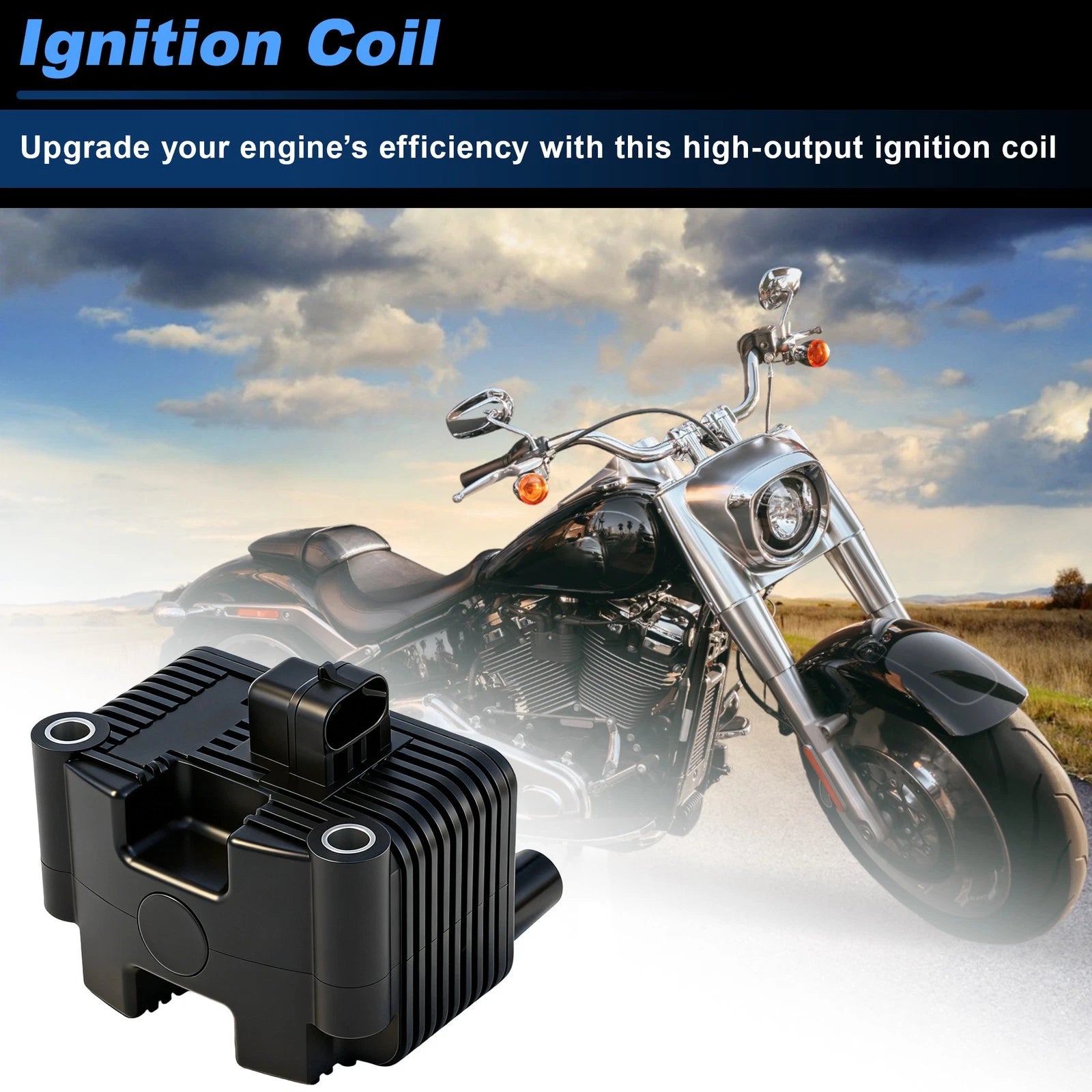 Ignition Coil for Harley Davidson Dyna (1999–2005) 21020225