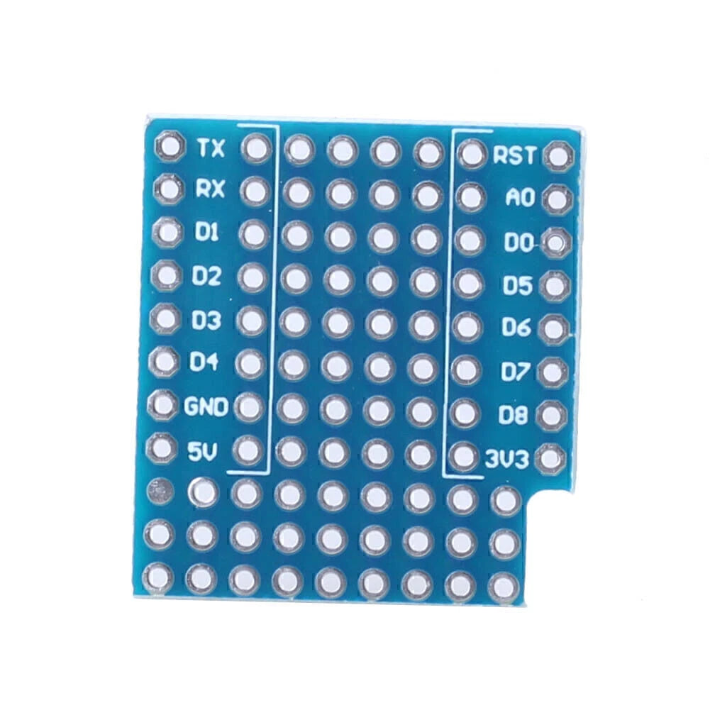 Breadboard Expansion Shield for D1 Mini (Prototype)