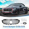 Front Upper Bumper Grille Grill for Mercedes-Benz E200 (2016–2020)