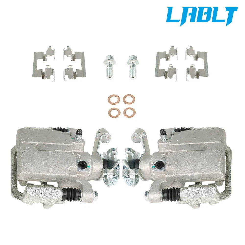 Set of 2 Brake Calipers for Chevrolet Pontiac Saturn (2004–2012)