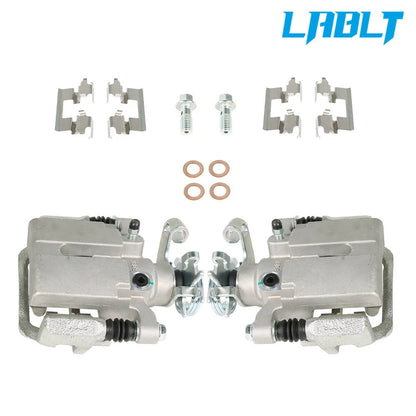 Set of 2 Brake Calipers for Chevrolet Pontiac Saturn (2004–2012)