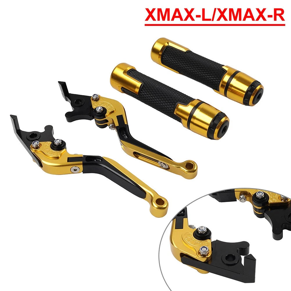 Folding Extendable Brake Clutch Lever Set for Yamaha XMAX300/XMAX400 (2017–2023)