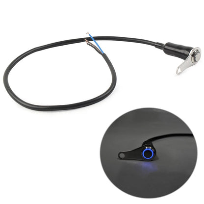 Self-Return LED Motorcycle Switch for Handlebar Mount (Universal)
