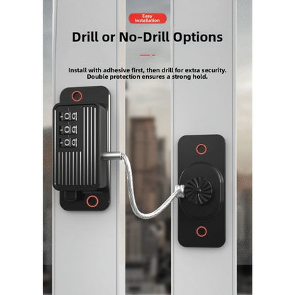 3-Digit Code Refrigerator Lock for Child Safety
