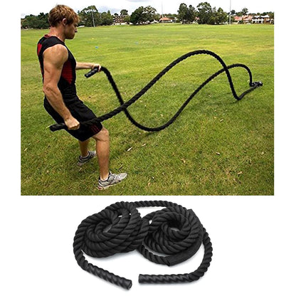 1.5" Battle Rope for Strength Training and Cardio Fitness (30ft)