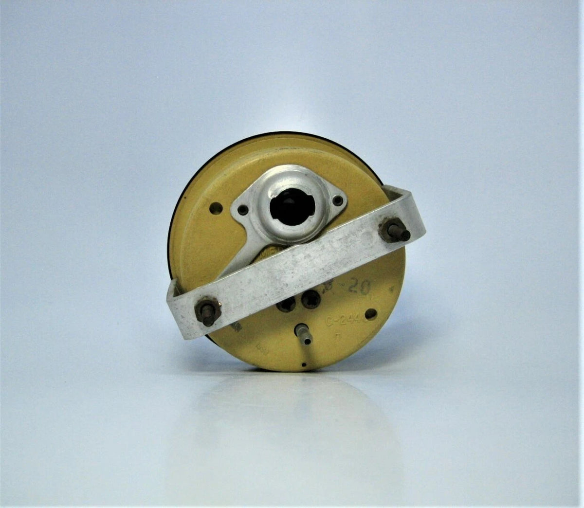 3-3/4" Black Face Bezel 0-40 Knots Gauge + Bracket for Medallion (N/A)