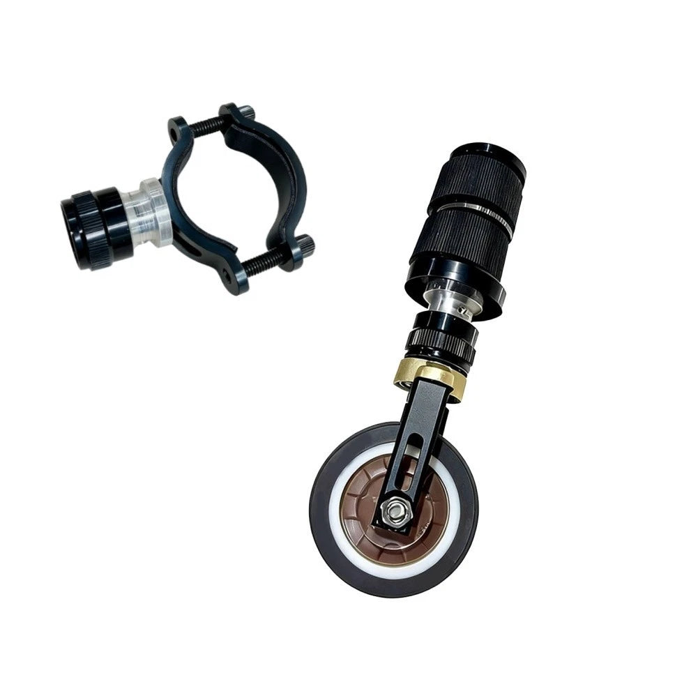 Folding Bike Seatpost Caster Wheel for 28.6mm Inner Diameter