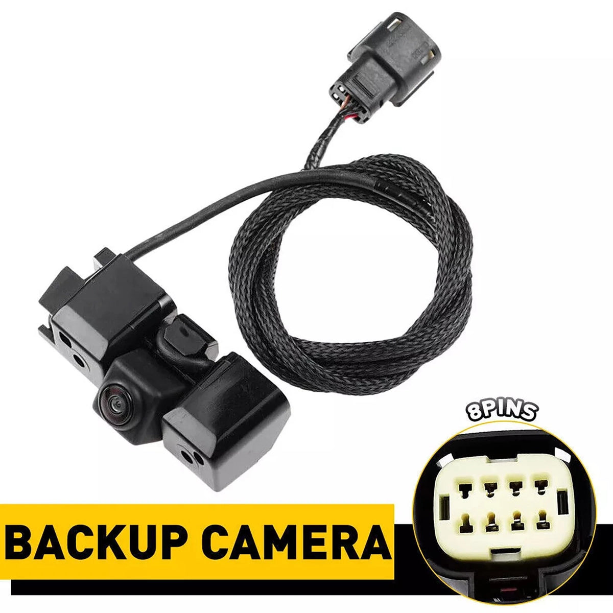 Rear View Backup Camera for Chevrolet Silverado GMC Sierra (2016–2019) 84079952