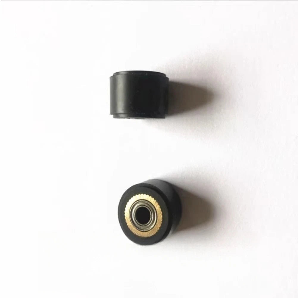 Set of 4 Brass Press Rollers with Bearings 4x11x16mm for Engraving Tools