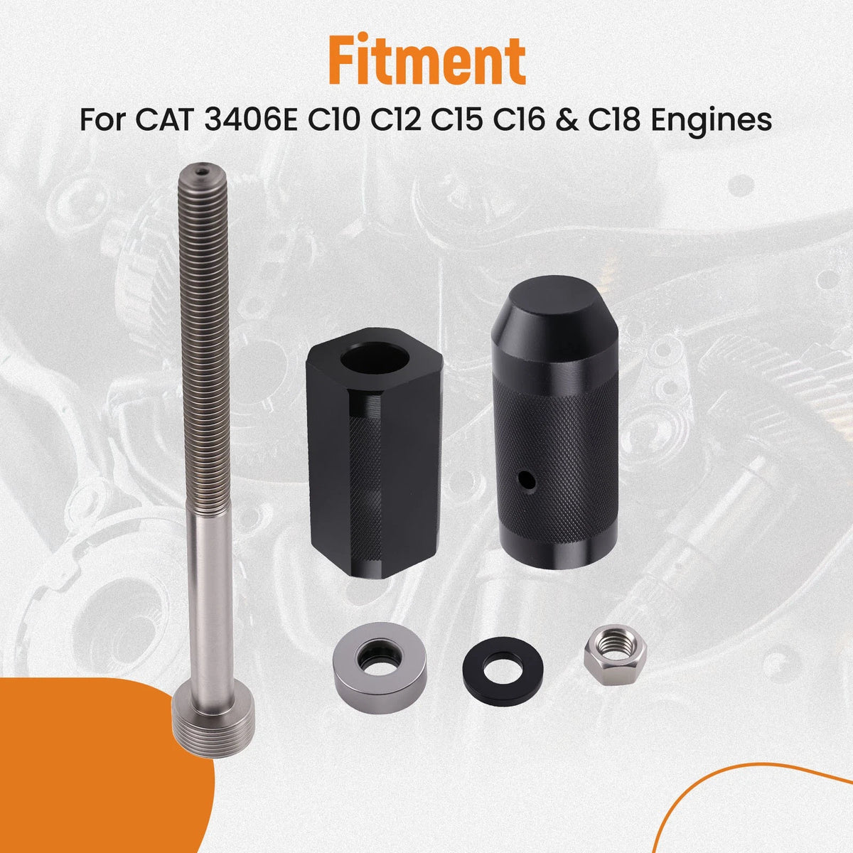Engine Injector Sleeve Kit for Caterpillar C10 C12 C15 C18 3406E (9U-6891)