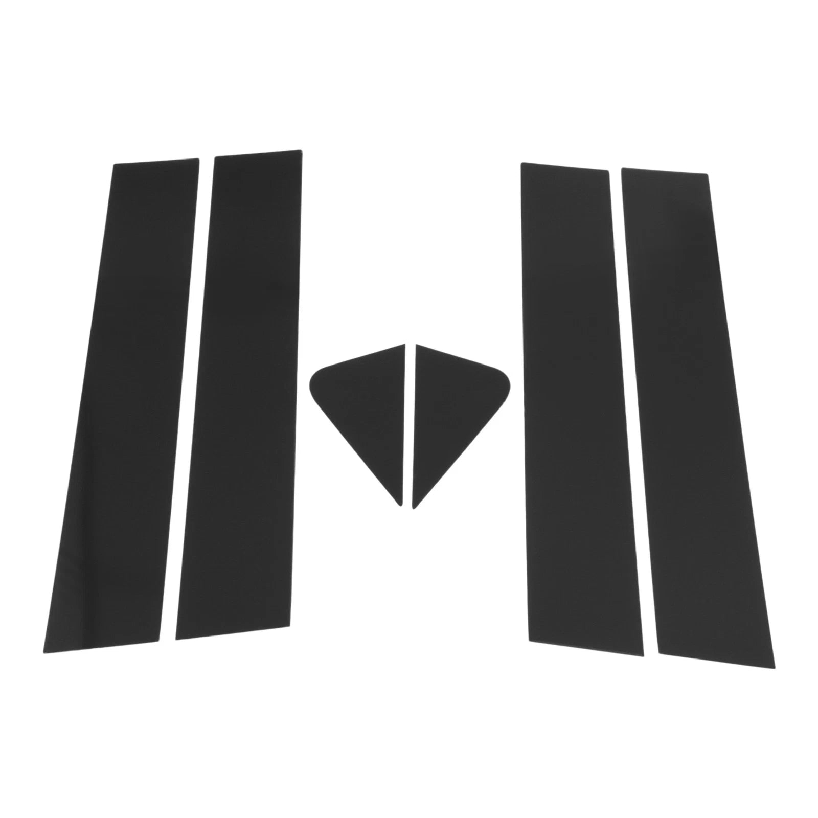 Pillar Window Trim Set Replacement for Chevy Trailblazer (2021–2024) Black