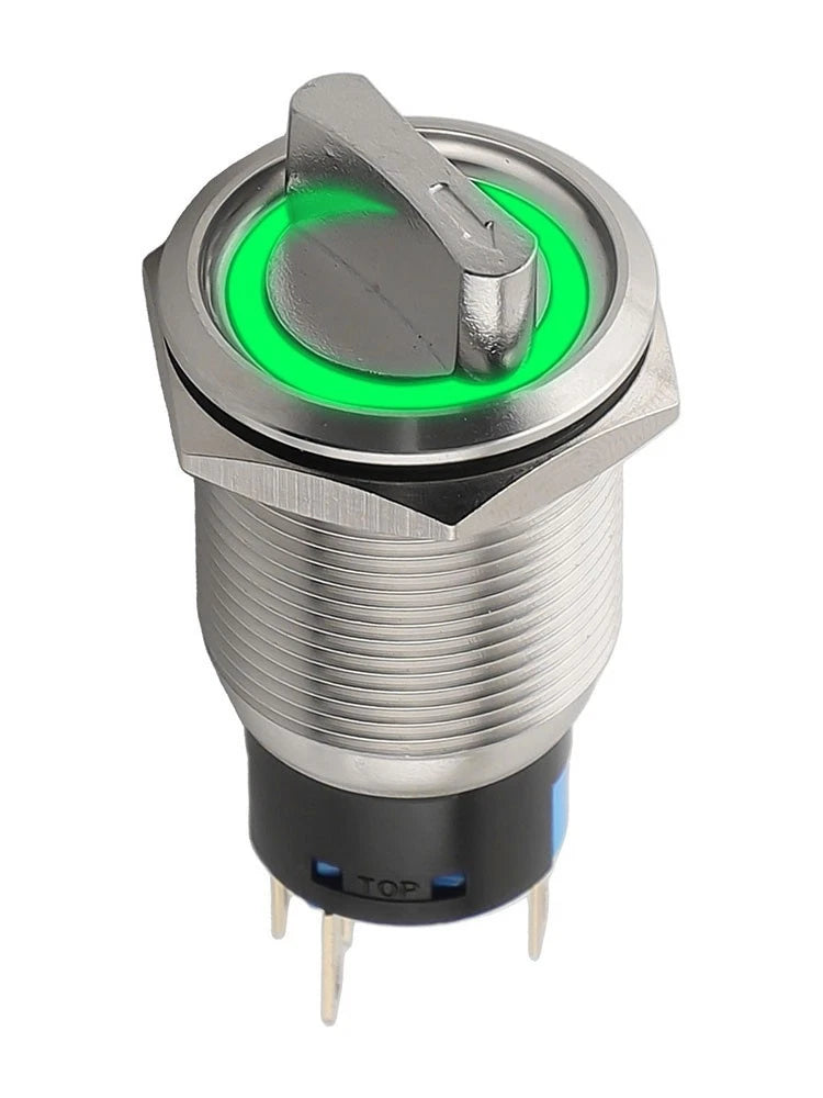 19mm Selector Rotary Switch for Equipment and Instruments