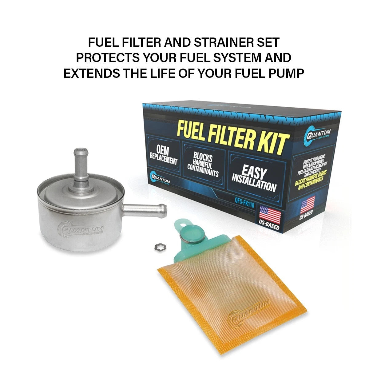 QFS Fuel Filter Kit for Harley-Davidson Electra/Road Glide (2000–2001) 61959-00