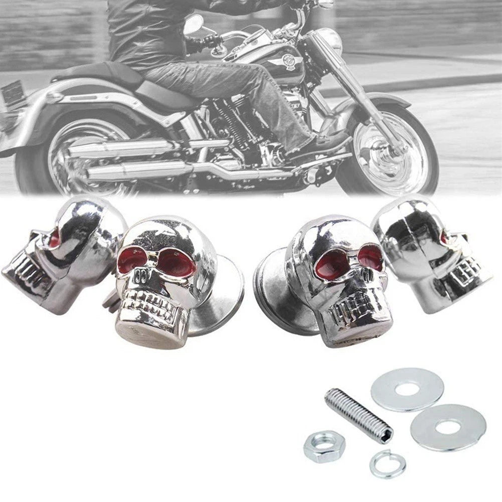 Set of 4 Motorcycle Frame Fasteners for 6mm Bolt Applications