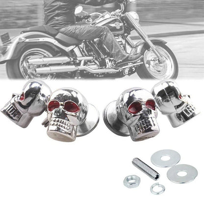 Set of 4 Motorcycle Frame Fasteners for 6mm Bolt Applications