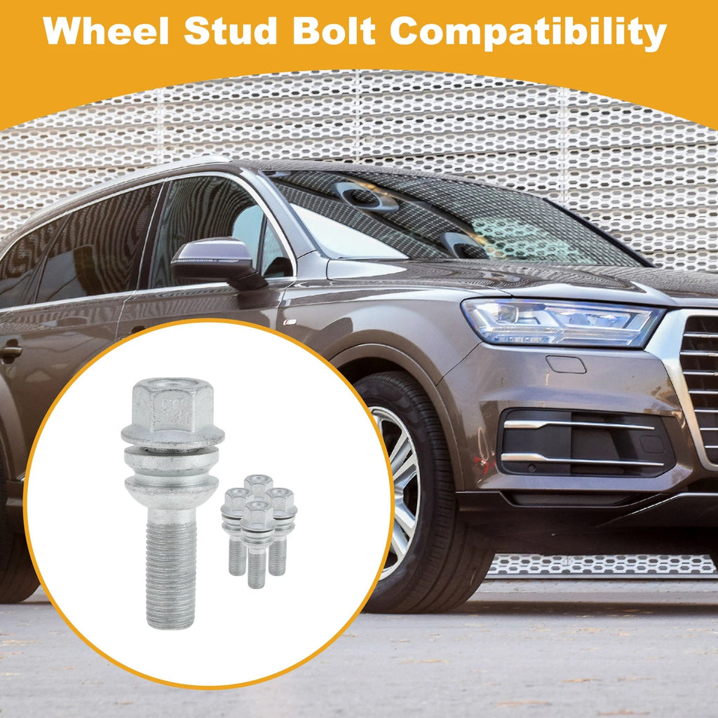 Wheel Lug Stud M14x1.5 for Audi Q7 2007–2015 (5 Pack)