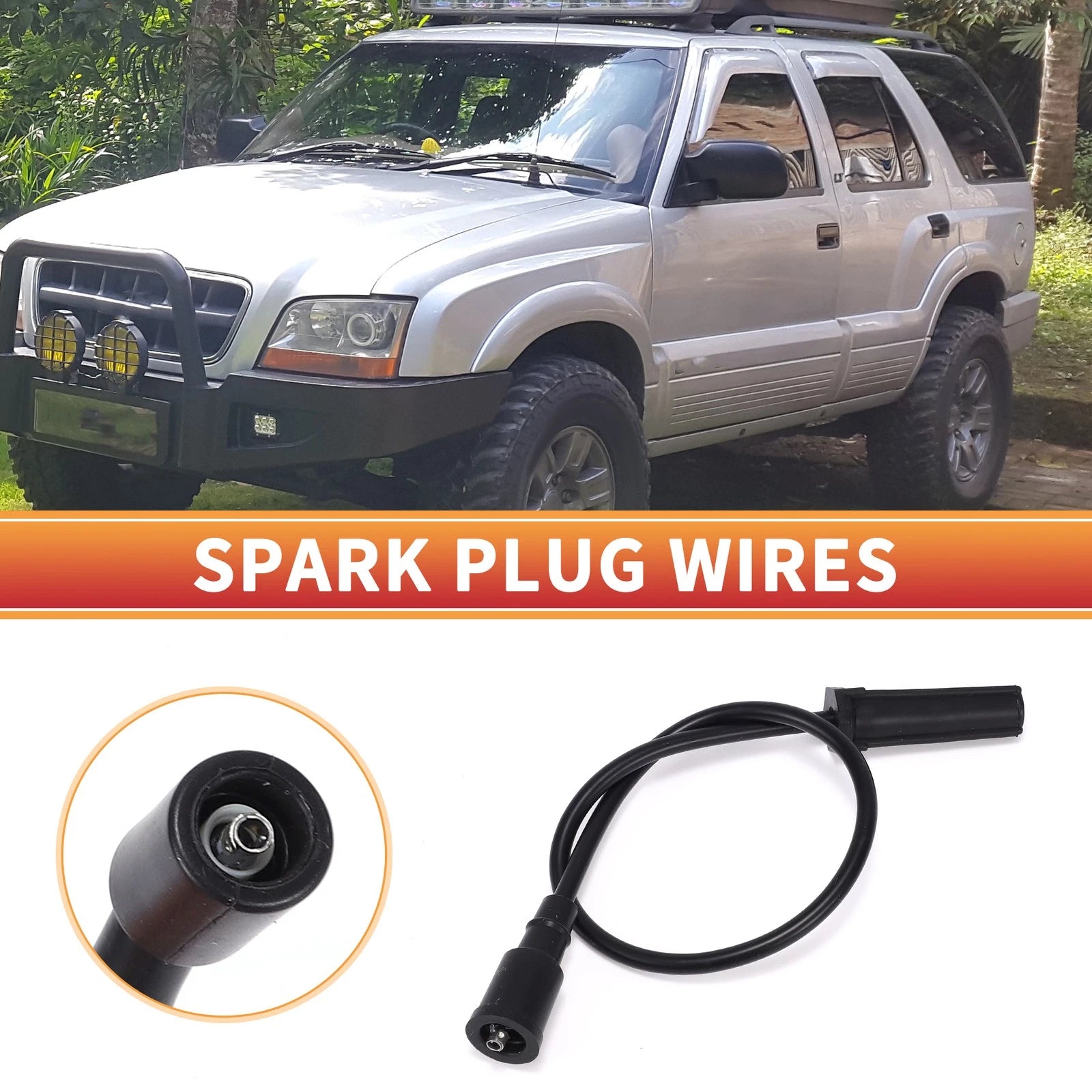 Spark Plug Wire Ignition Coil Cable Kit for Chevrolet Astro (1996–2005)