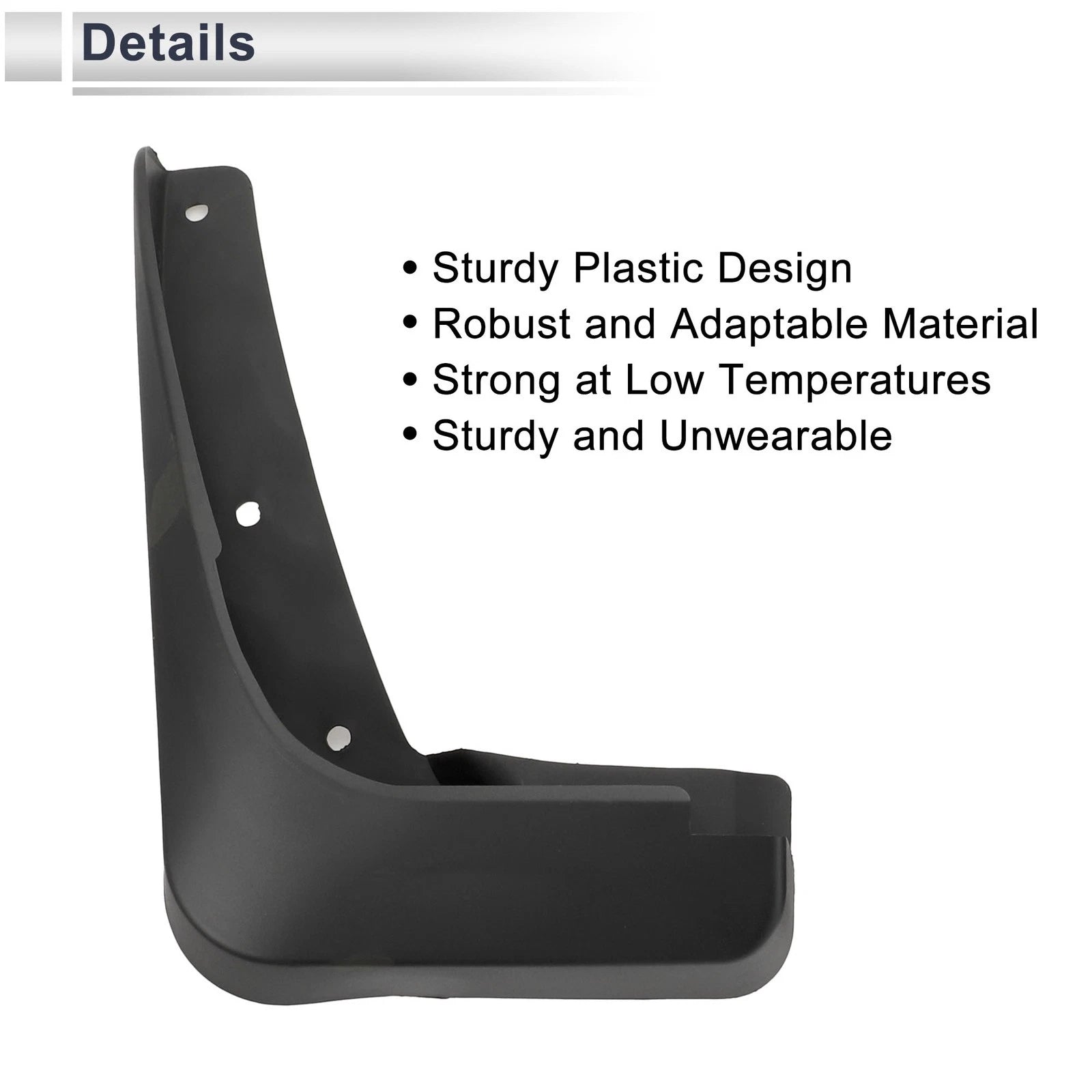 Set of 2 Mud Flaps Splash Guards for Audi A3 Hatchback (2016–2019)