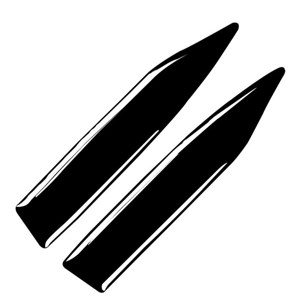 2X Anti-Collision Rearview Side Mirror Protector Trim - Universal Fit