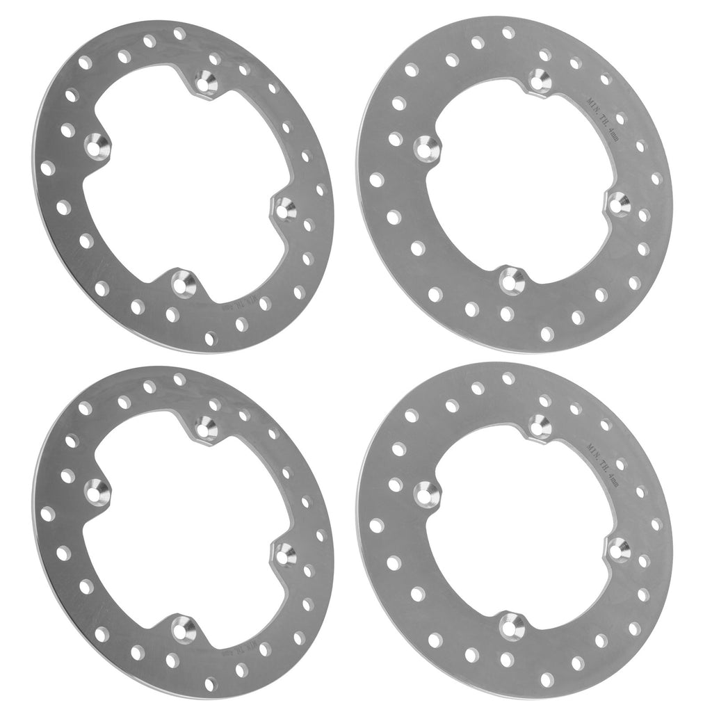 Brake Disc Rotor Set Front Rear for Can-Am Commander 1000R MAX EFI (2018)