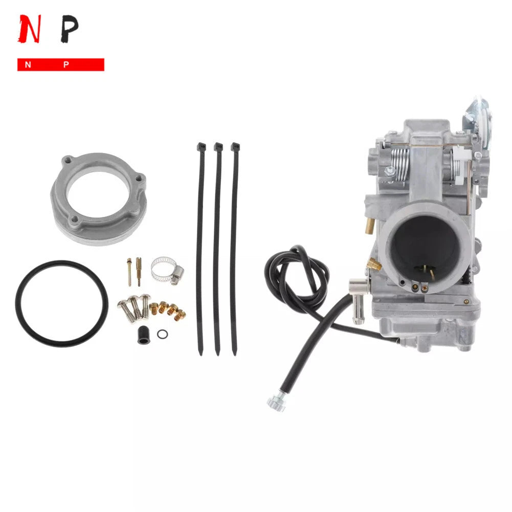 TM45 HSR45 45MM Carburetor & Choke Cable for Harley Davidson EVO Twin Cam