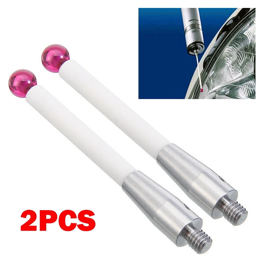 2Pcs CMM Probe Stylus with 50mm Stem and 6mm Ball