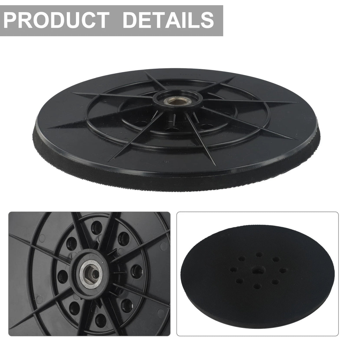 Sanding Disc Sander for 6mm Thread (1 Pcs, 8-Hole)