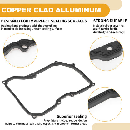 Transmission Filter Oil Pan Gasket for Mini Cooper (2002–2015) 24117566356