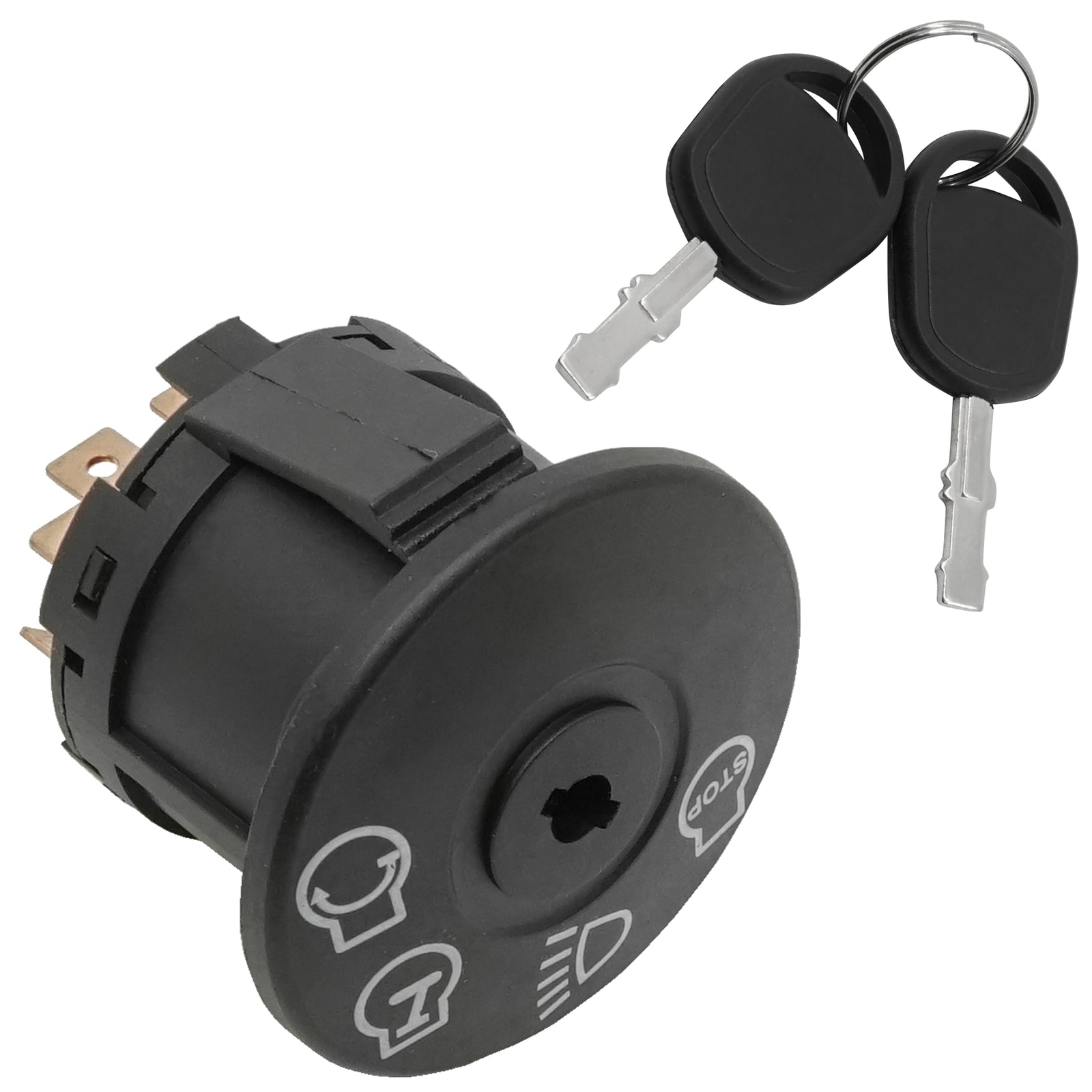 Rotary Ignition Switch for John Deere 190C D100 D105 D110 D120 (2013–2019)