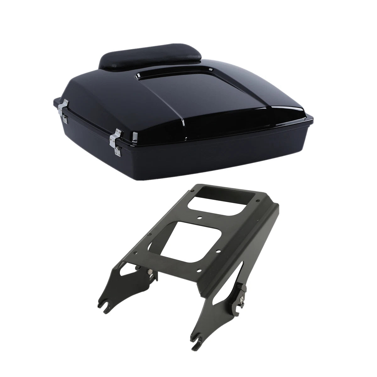 Trunk Pack Backrest Mount Rack for Harley Road King Electra Glide (2009–2013)