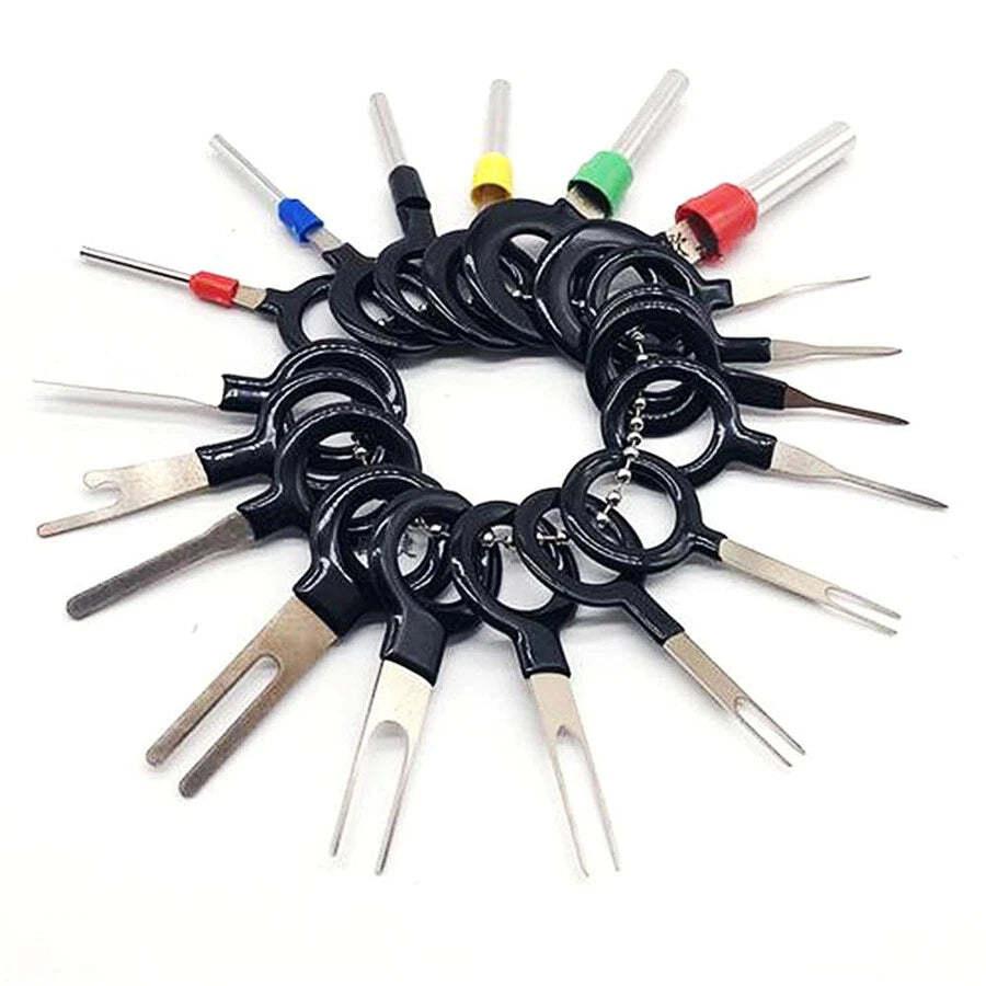 36x Electrical Wire Terminal Connector Pin Puller Tool for Motorcycle ATV