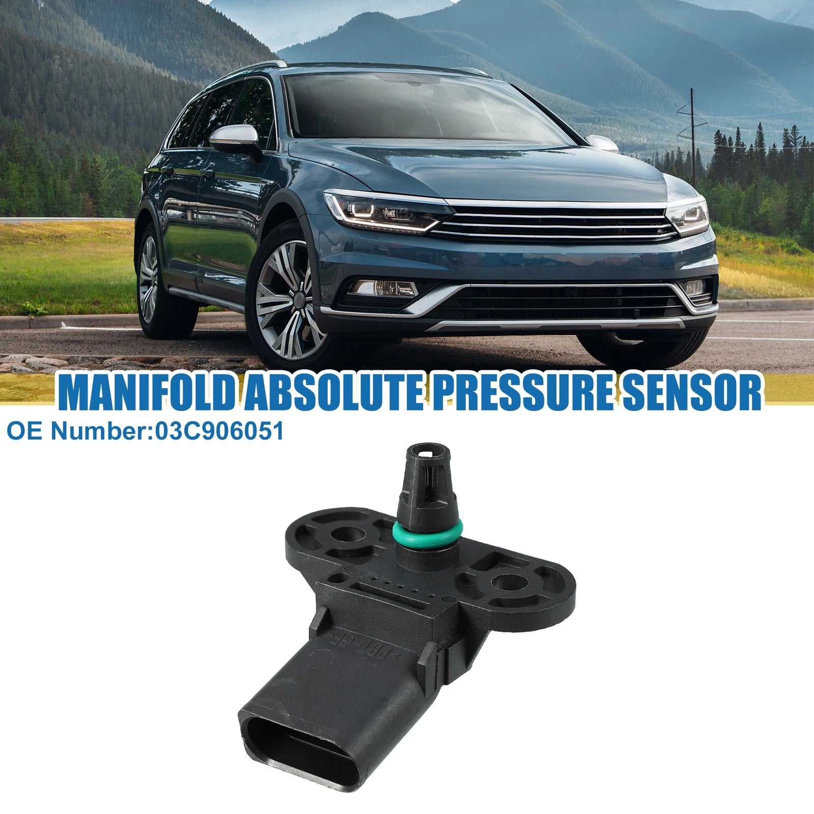 Manifold Absolute Pressure Sensor for Volkswagen Beetle 2.5L (1998–2010)