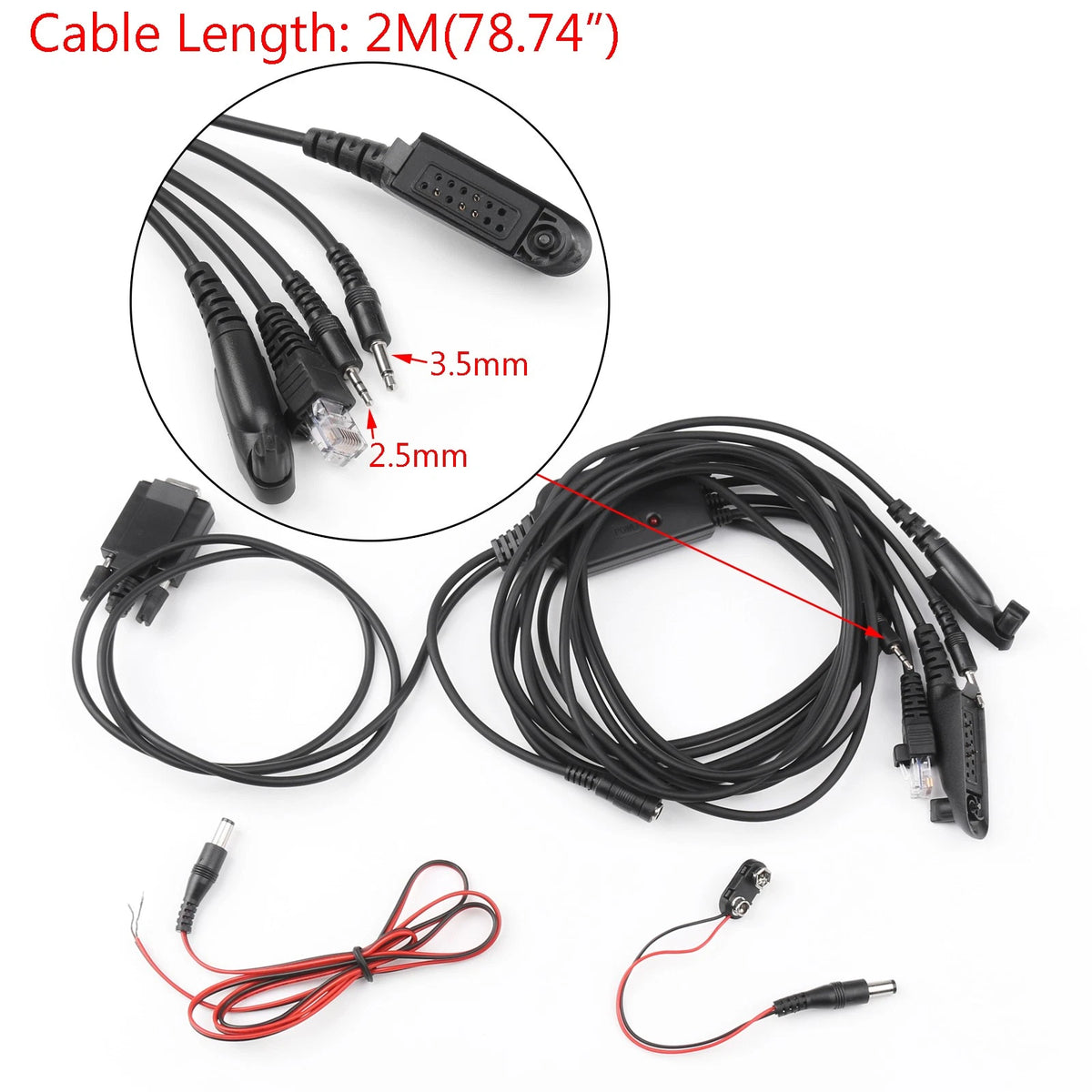 USB Programming Cable for Motorola CM140 GM338 GM340 GM360 CP150 EP450