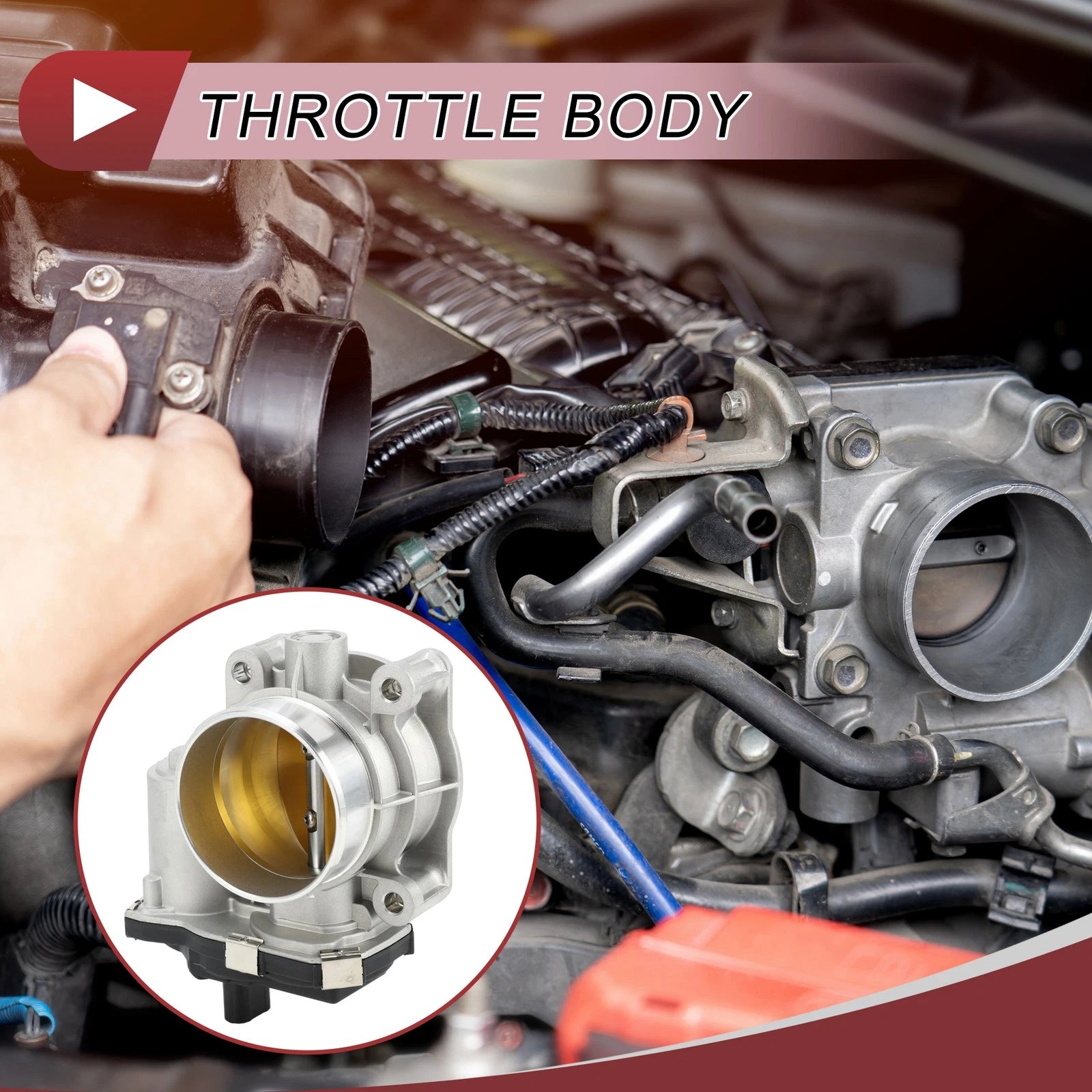 Throttle Body Actuator Replacement for Buick Regal Chevy Captiva Malibu (2011–2018)