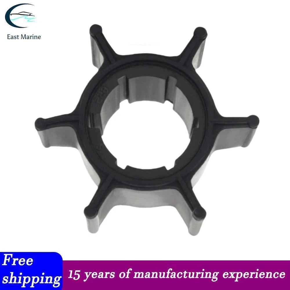Water Pump Impeller for Yamaha Mariner 6HP 8HP 9HP (2-Stroke) (6A 8A P165) 655-44352-00