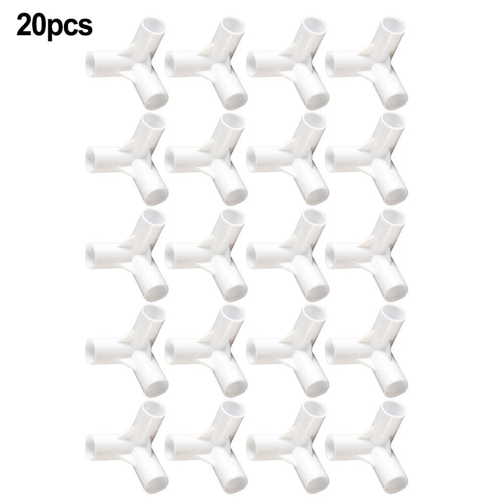 Set of 10 High Strength Connectors for Canopy Poles 16mm Inner Diameter