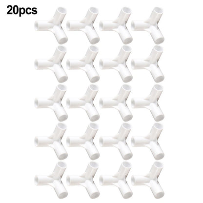 Set of 10 High Strength Connectors for Canopy Poles 16mm Inner Diameter