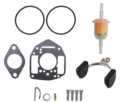 Carburetor Kit & Fuel Filter for NIKKI 146-0657, 146-6100