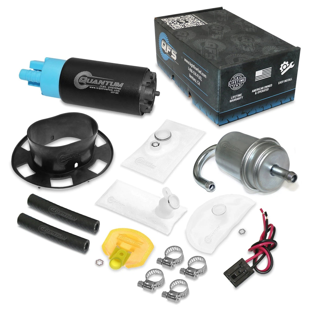 QFS Fuel Pump + Filter + Gasket for Honda CB900F (2002–2007) 16700-MCZ-D20