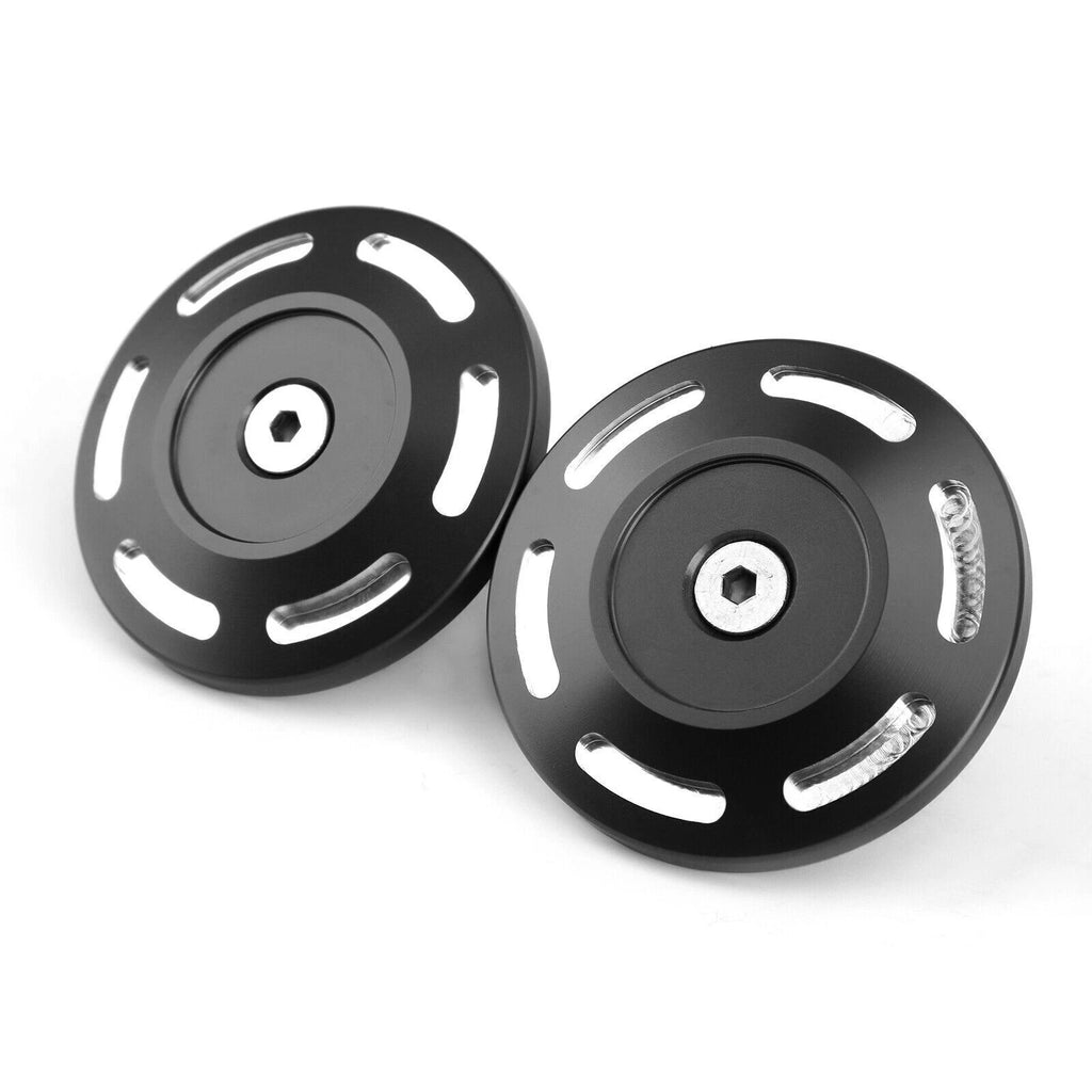 Pair CNC Aluminum Frame Plug Cap for BMW S1000XR (2015–2020)