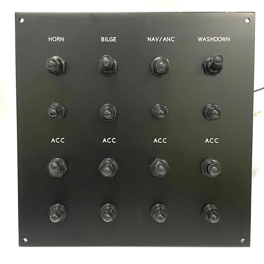 8 Switch Toggle Panel for Boat (BH Electronics)