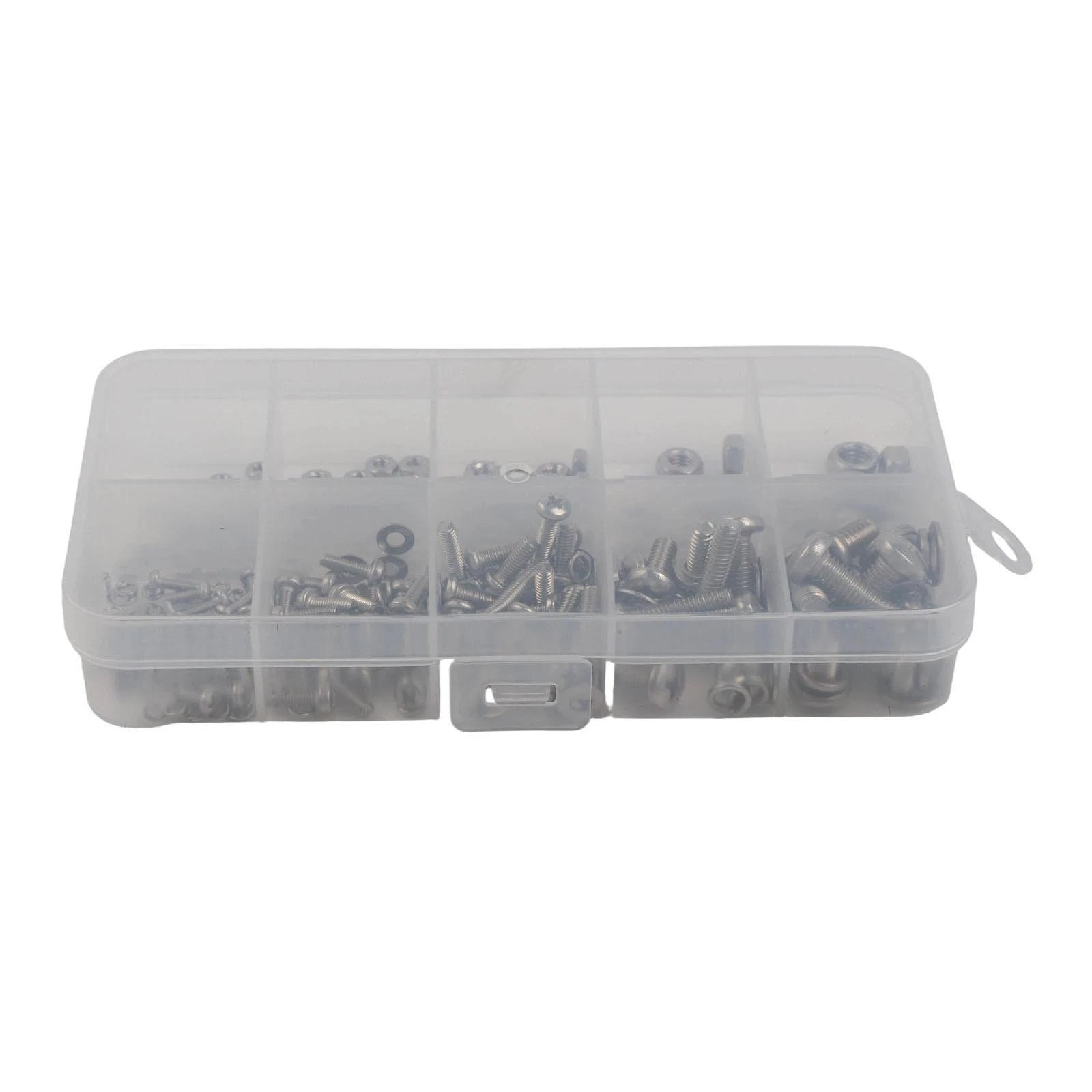 320 Pcs Stainless Steel Screw Nut Assortment