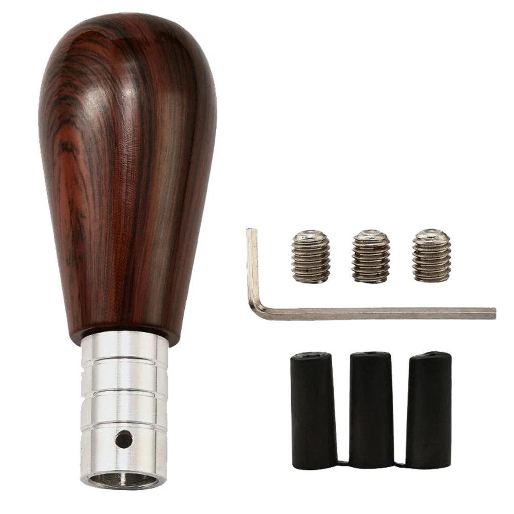 5 Speed Gear Shift Knob for Car (Walnut Wood Grain)