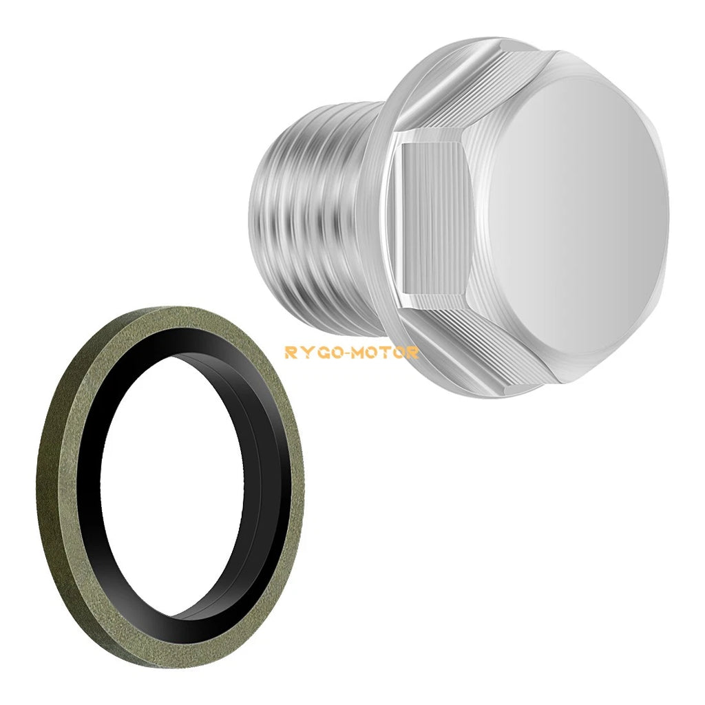 Oil Drain Plug & Gasket for Suzuki GSXR 600 750 1000 (2001–2023)