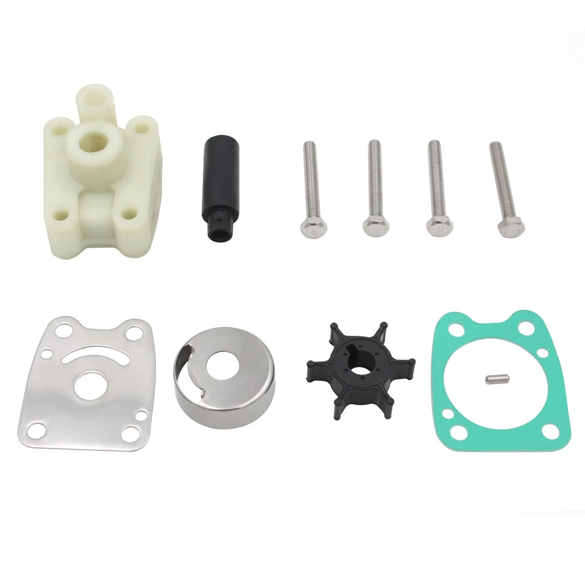 Water Pump Impeller Kit for Mercury Mariner 4hp 5hp (4A 5C)