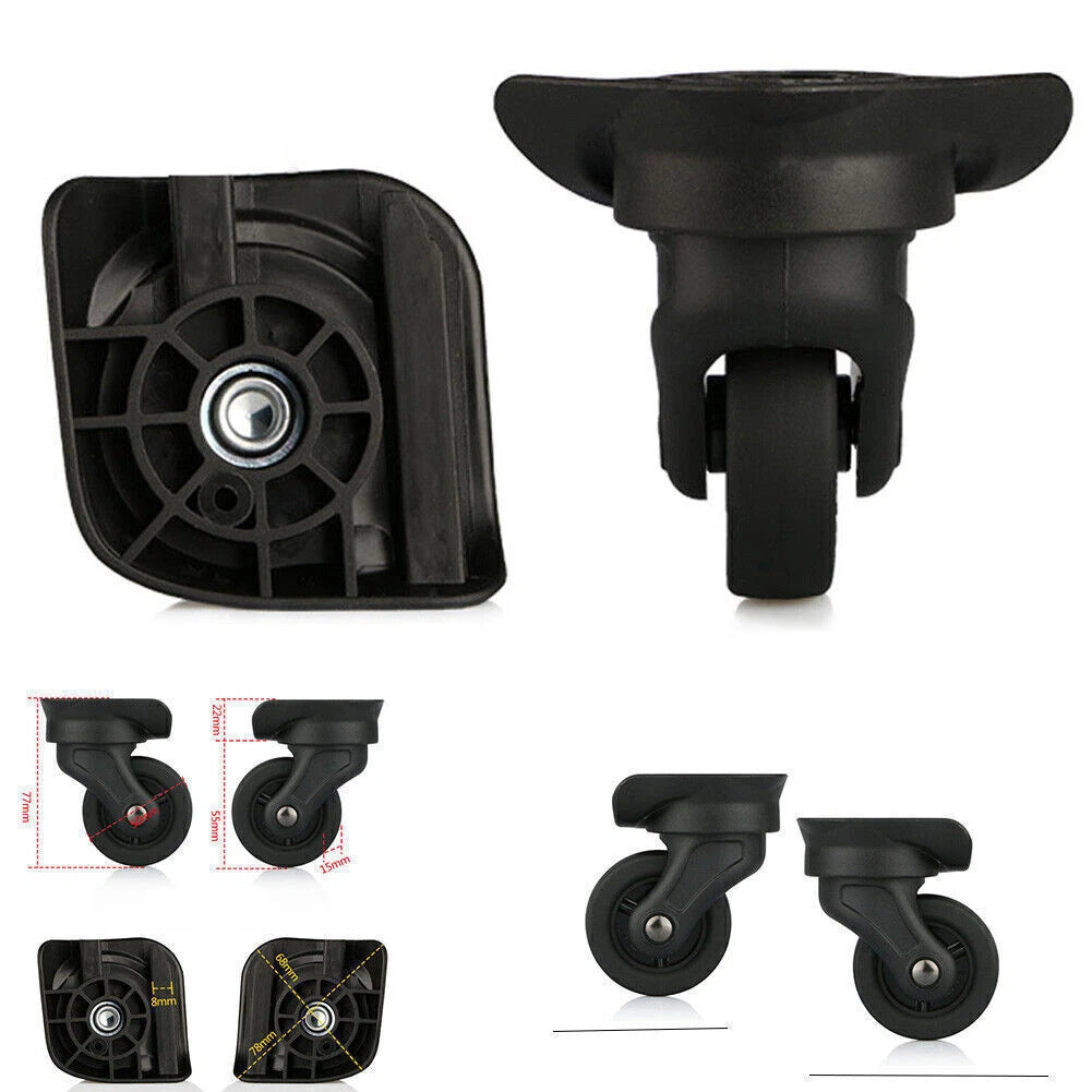 Swivel Replacement Wheel for Luggage Suitcase (360° Spinner)