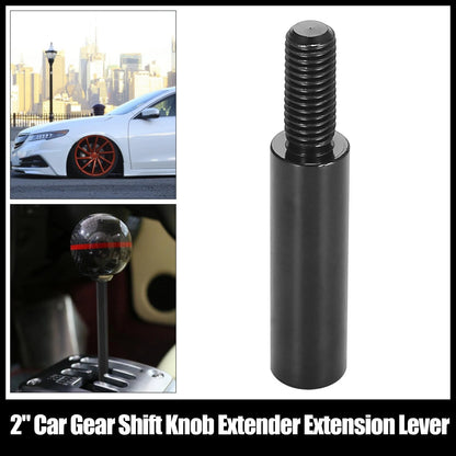 Gear Shift Knob Extension Lever for Honda Civic M10x1.5 Alloy Black (2006–2019)